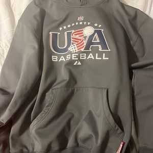USA BASEBALL HOODIE